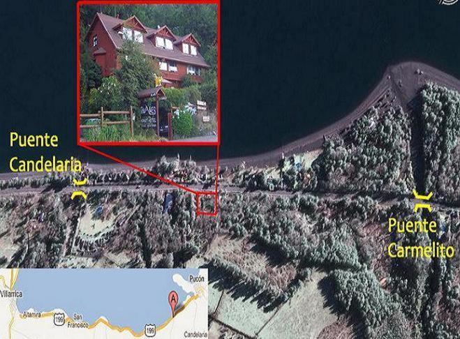 Los Gualles De La Candelaria Apart Hotel Pucón Εξωτερικό φωτογραφία